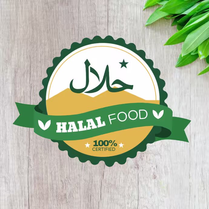 Halal oznaka — hrana brez svinjine in alkohola